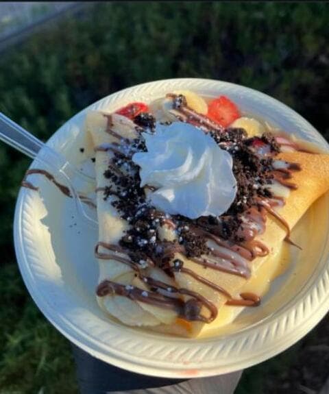 Keto crepes from Crepe Lamour mobile catering